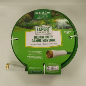Expert Gardener 5/8x50ft Medium Duty Garden Hose – Reliable
