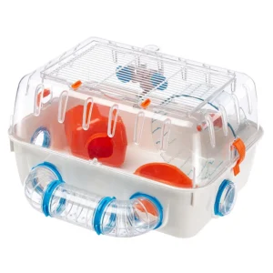 Ferplast Combi 1 Starter Hamster Cage Includes Accessories 15 94L x 11 61W x 8 86H Inches Green