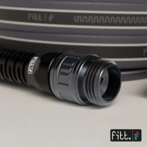 FITT Commercial Grade 5/8 x 50 Garden Hose – Heavy Duty Kink-Resistant