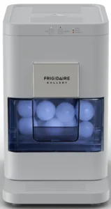 Frigidaire Gallery 33 lbs Touchscreen Nugget Ice Maker Stainless Steel Accent EFIC220 Black