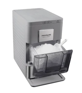 Frigidaire Gallery 33 lbs Touchscreen Nugget Ice Maker Stainless Steel Accent EFIC220 Black