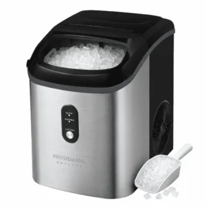 Frigidaire Gallery Nugget Ice Maker – 33 lbs, Touchscreen, Stainless Steel