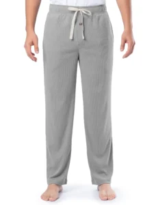 Fruit of the Loom Rib Knit Sleep Pants – Soft & Durable