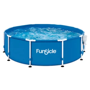 Funsicle 10ft x 30in Above Ground Pool Set – Quick Setup & Durable Frame