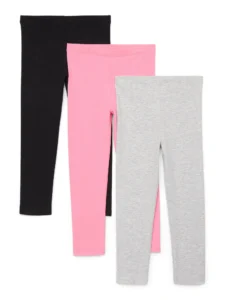 Garanimals Cotton Pull-On Flare Leggings 3-Pack – Soft & Stretchy