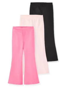 Garanimals Cotton Pull-On Flare Leggings 3-Pack – Soft & Stretchy