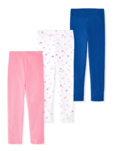 Garanimals Cotton Pull-On Flare Leggings 3-Pack – Soft & Stretchy