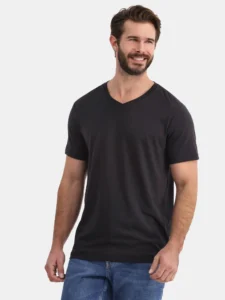 George Men’s Lightweight V-Neck Tee 3-Pack – Sizes XS-3XL