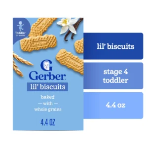 Gerber Lil Biscuits Vanilla Wheat – 8-Pack Value $20