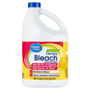 Great Value 121 fl oz Bleach – Powerful Stain Removal