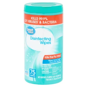 Great Value Disinfecting Wipes Fresh Scent 75 Count