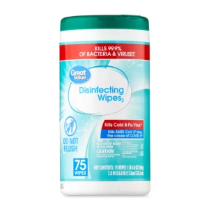 Great Value Disinfecting Wipes Fresh Scent 75 Count