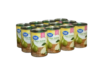 Great Value Pear Halves in 100 Juice 15 oz