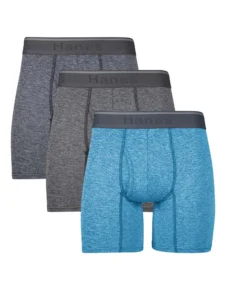 Hanes Comfort Flex Fit Breathable Mesh Boxer Brief 3-Pack – Stretch Mesh