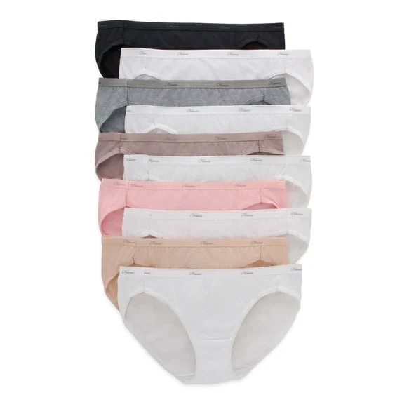 Hanes Cool Comfort Cotton Bikini Underwear – Breathable & Soft