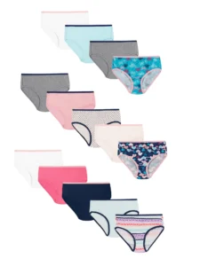 Hanes Girls Underwear Core Cotton Brief Panties 14pk 4 14