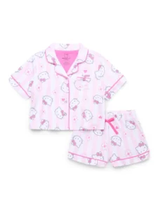 Hello Kitty Friends Girls Elevated Shorts – Playful Sizes 4-16