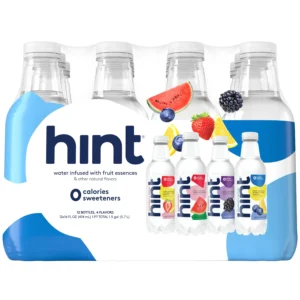 Hint Fruit Infused Water Summer Variety Pack – 4 Flavor 12 Pack