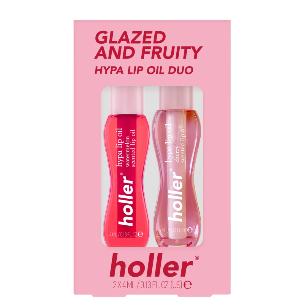Holler and Glow Lip Oil Duo Wavy Pack
