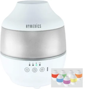 Homedics 2-in-1 Smart Cool Mist Humidifier – Air Purifier Combo