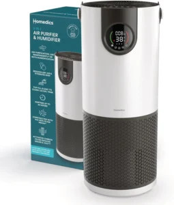 Homedics 2 in 1 Smart Cool Mist Humidifier Air Purifier