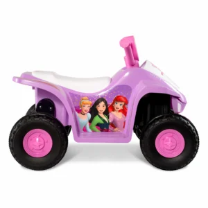 Hyper Toy Disney Princess 6V Ride-On ATV – Outdoor Adventure