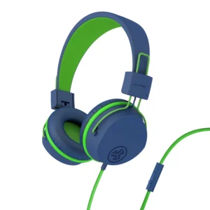 JBuddies Studio Wired Headphones Blue Green