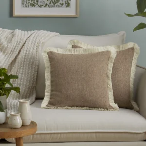 JIATER Couch Throw Pillow Covers Pack of 2 18×18