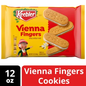 Keebler Vienna Fingers Buttery Sandwich Cookies – Creme Filled 12 oz