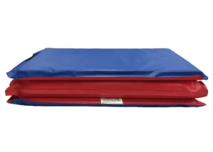 KinderMat Original Rest Mat 19x45x1 in Blue/Red – Pre-K to Grade 1