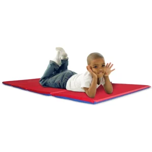 KinderMat Original Rest Mat 19x45x1 in Blue/Red – Pre-K to Grade 1