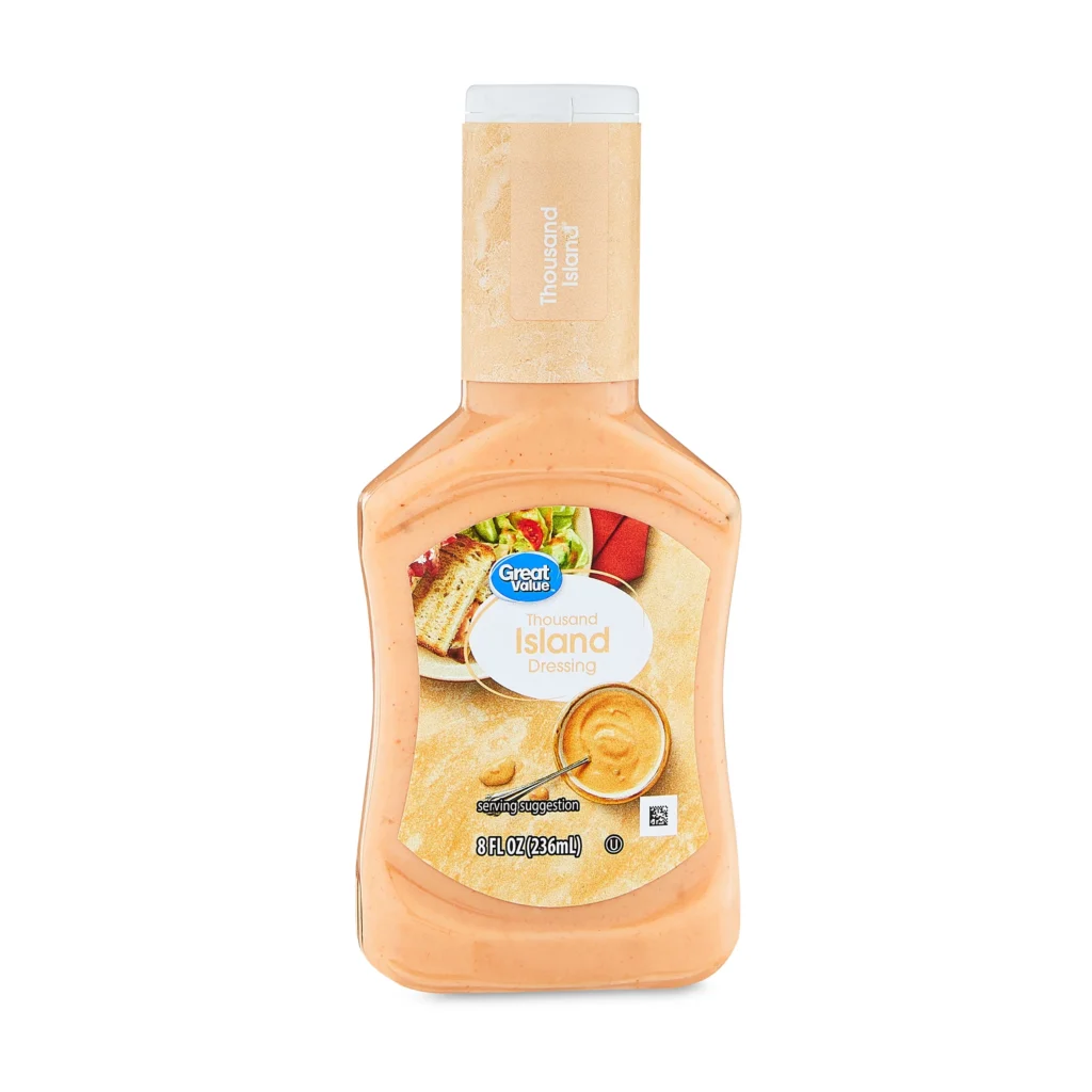 Kraft Thousand Island Dressing 8 fl oz – Creamy Tangy Flavor β alternate angle showing full product