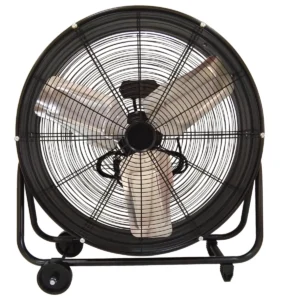 Ktaxon 16-Inch High Velocity Floor Fan – Heavy Duty Industrial Drum with Casters, 3 Speeds