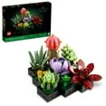 LEGO Botanicals Succulents Building Set – Creative Desk Decor