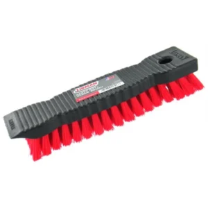 Libman Heavy Duty Dual Scrub Brush – Ergonomic 60 Red Black
