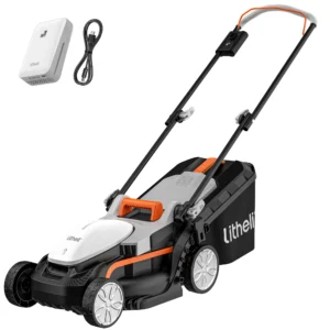 Litheli 20V Cordless Lawn Mower – 13 Inch Lightweight with 4.0Ah Battery