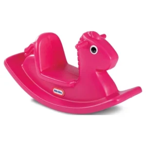Little Tikes Magenta Rocking Horse – Toddler Ride-On, Ages 1-3