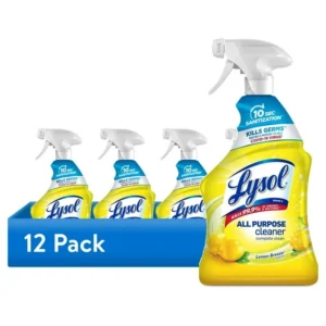 Lysol Disinfecting All-Purpose Cleaner – 12-Pack Lemon Breeze