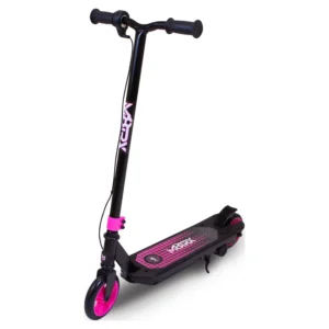 M8TRIX Pink 12V Electric Scooter for Kids Ages 6 12 Powered E Scooter with Speeds of 8 MPH