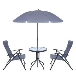 Mainstays Albany Lane 6-Piece Outdoor Dining Set – Tan, $117
