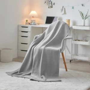 Mainstays Soft Silver Chenille Throw Blanket – $7.97
