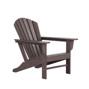 Mainstays Wood Adirondack Chair – Dark Brown Classic Comfort