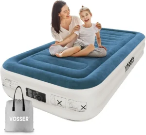 MaisonAir 12in Twin Airbed – Durable PVC Design