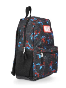 Marvel Spiderman 17 Kid s All Over Print Backpack Black