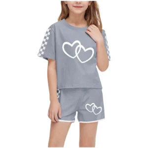Mean Girls Pajama Set for Tweens with Spa Headband – 2 Piece