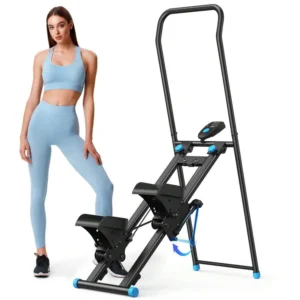 MERACH Foldable Stair Stepper – Compact Vertical Climber for Home