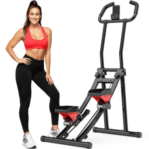MERACH Foldable Stair Stepper – Compact Vertical Climber for Home