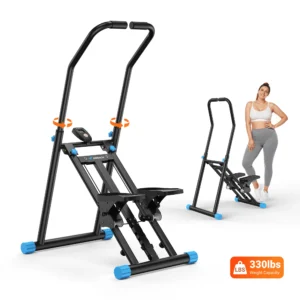 MERACH Stair Stepper for Home Compact Foldable Vertical Climber Full Body Workout Stepper Home Gym Cardio Exercise Equipment