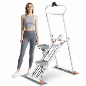 MERACH Stair Stepper for Home Compact Foldable Vertical Climber Full Body Workout Stepper Home Gym Cardio Exercise Equipment
