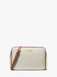 Michael Kors Women Crossbody Bag Purse Messenger Handbag Tote Shoulder Vanilla